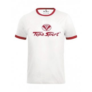 T-shirt 1952 bianco/rosso <b><font color="red">-50%</font></b>