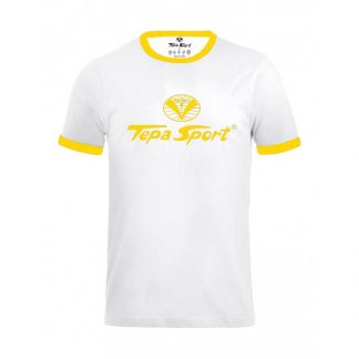 T-shirt 1952 bianco/giallo <b><font color="red">-50%</font></b>